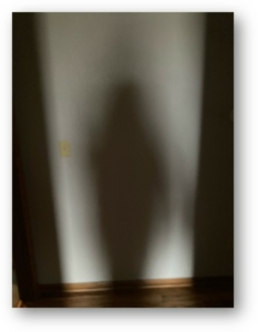 Photograph of a human shadow